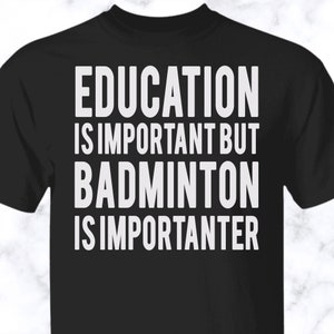 Badminton shirt, Badminton tshirt, Badminton unisex shirt, Badminton tee, APS002