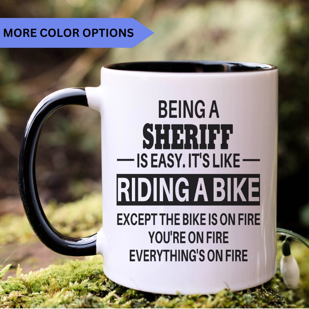 Sheriff Mug, Sheriff Gifts, Gift for Sheriff Gift Idea, Sheriff Coffee
