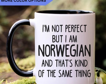 Norwegian Mug, Norwegian Gift, Gift for Norwegian, Norway Gift, APO031