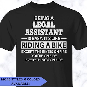 Legal Assistant shirt, Legal Assistant tshirt, Legal Assistant unisex shirt, Legal Assistant tee, APS001 Bild 1