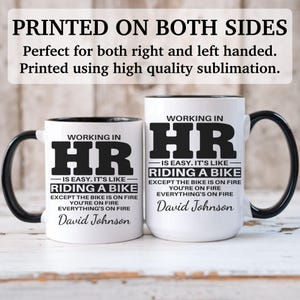 Taza de RR.HH., regalo de RR.HH., regalos de RR.HH., taza de café de RR.HH., APO050 imagen 4
