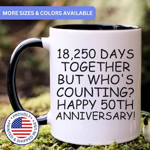 50th anniversary gift, 50 year anniversary gifts, 50th anniversary gift idea, CWM018