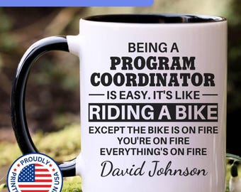Program coordinator gift, program coordinator mug, new program coordinator, best program coordinator, funny program coordinator gift, APO045