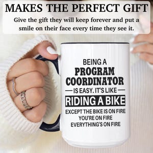 Program Coordinator mug, program coordinator gifts, gift for program coordinator gift, program coordinator APO015 image 6