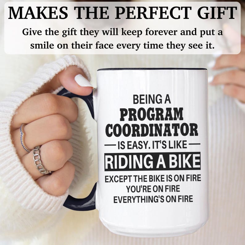 Program Coordinator mug, program coordinator gifts, gift for program coordinator gift, program coordinator APO015 image 6