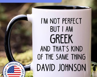 Personalized Greek mug, Greek gift, Greek gifts, Greek coffee mug, Greek cup, APO046