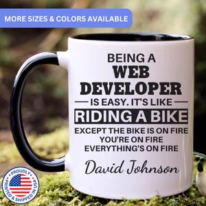 Web Developer mug, Web Developer gifts, gift for Web Developer, Web Developer coffee mug, Web Developer cup, APO045