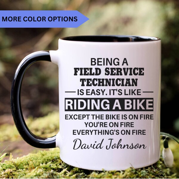 Field Service Technician mug, field service technician gift, field service technician coffee mug, field service technician cup, APO045