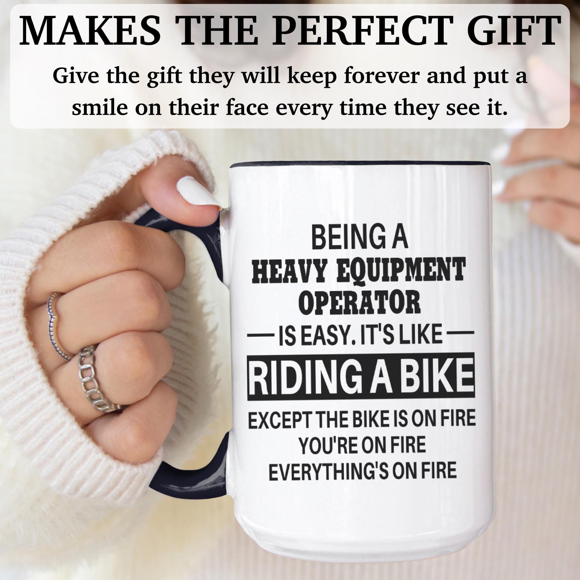 Heavy Equipment Operator Mug, Heavy Equipment Operator Gifts, Gift for ...