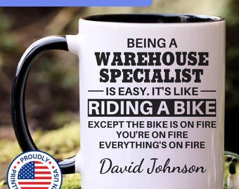 Warehouse Specialist mug, Warehouse Specialist gifts, gift for Warehouse Specialist gift idea, Warehouse Specialist coffee mug, APO045