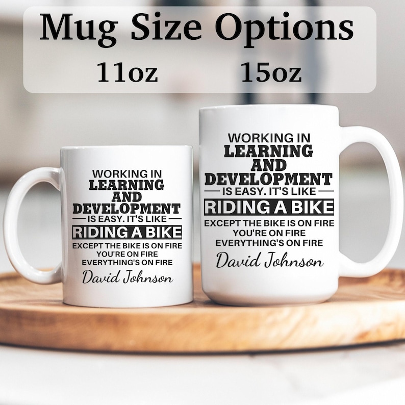 Learning And Development mug, learning and development gift, learning and development gifts, learning and development coffee mug, APO050 image 2
