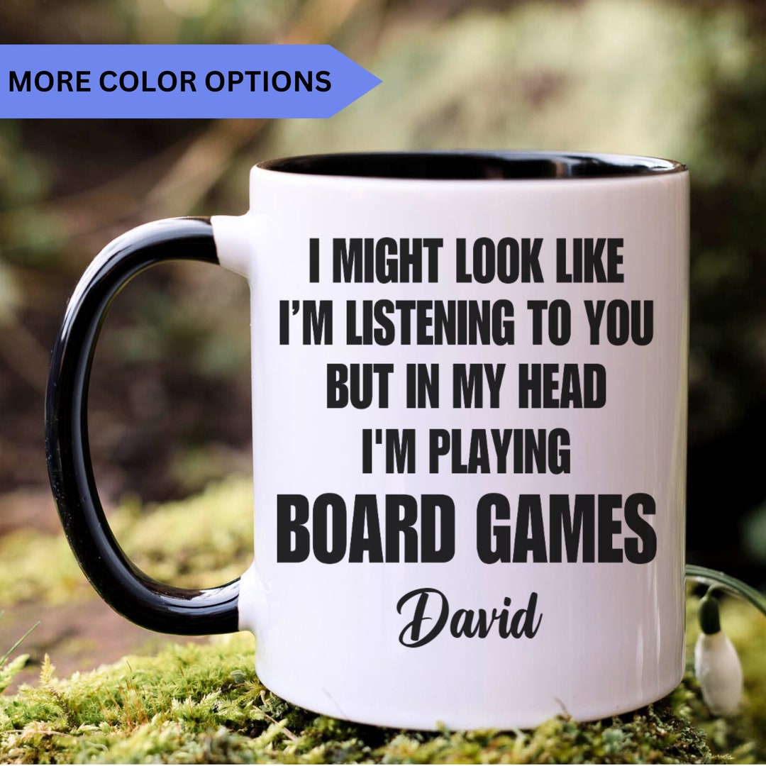 Board Games Mug, Board Games Gift, Board Games Gifts, Board Games