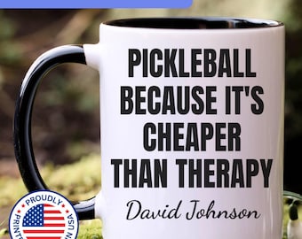 Pickleball mug, Pickleball gift for men and women, Pickleball gifts, Pickleball coffee mug, Pickleball cup, APO122