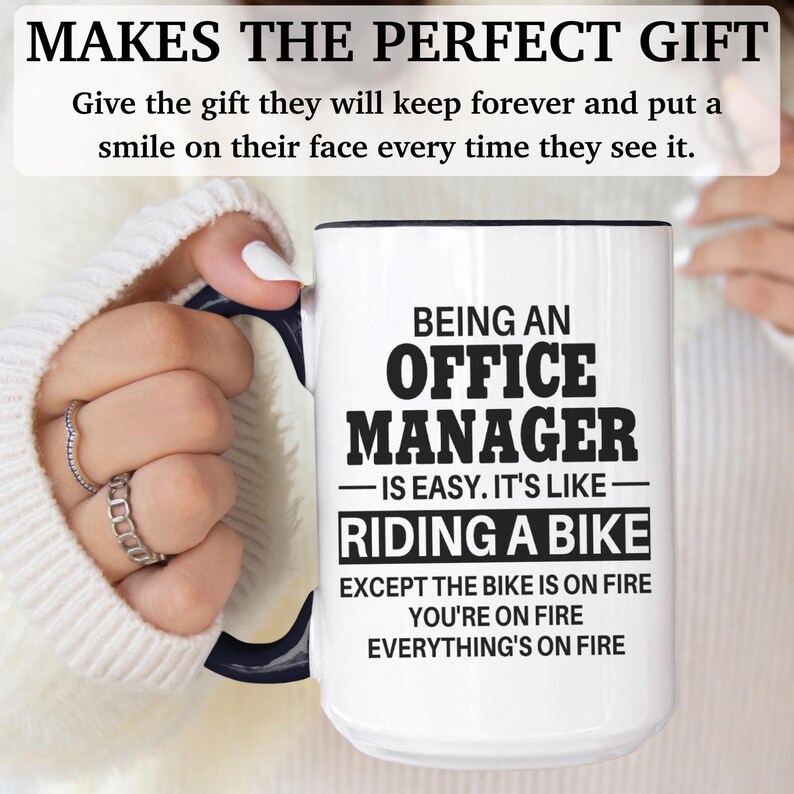 Office Manager mug, office manager gifts, gift for office manager gift idea, office manager coffee mug, APO015 image 6