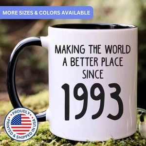 31st birthday gift, 31st birthday mug, 31 year old birthday gifts, 1993 mug, 31st bday gifts,31st birthday gag, APO071