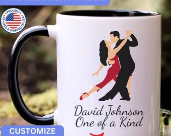 Personalized Tango mug, custom Tango mug, Tango gift, Tango gifts, APO065