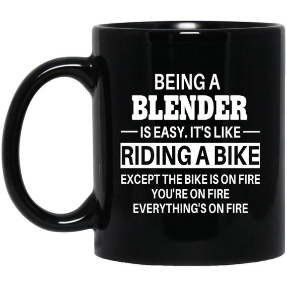 Blender Mug, Blender Gifts, Gift for Blender, CBM001 