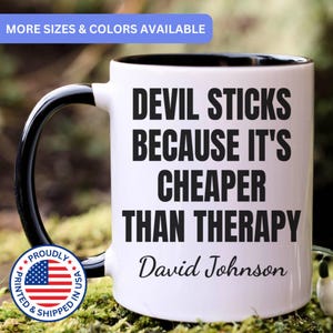 Devil Sticks gift, Devil Sticks mug, Devil Sticks gift for men and women, APO122