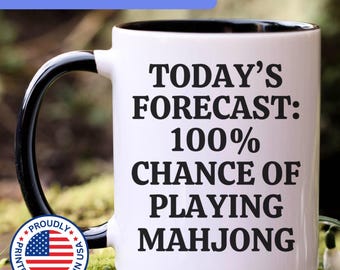 Mahjong mug, mahjong gift, mahjong gifts, mahjong cofee mug, mahjong cup, APO115