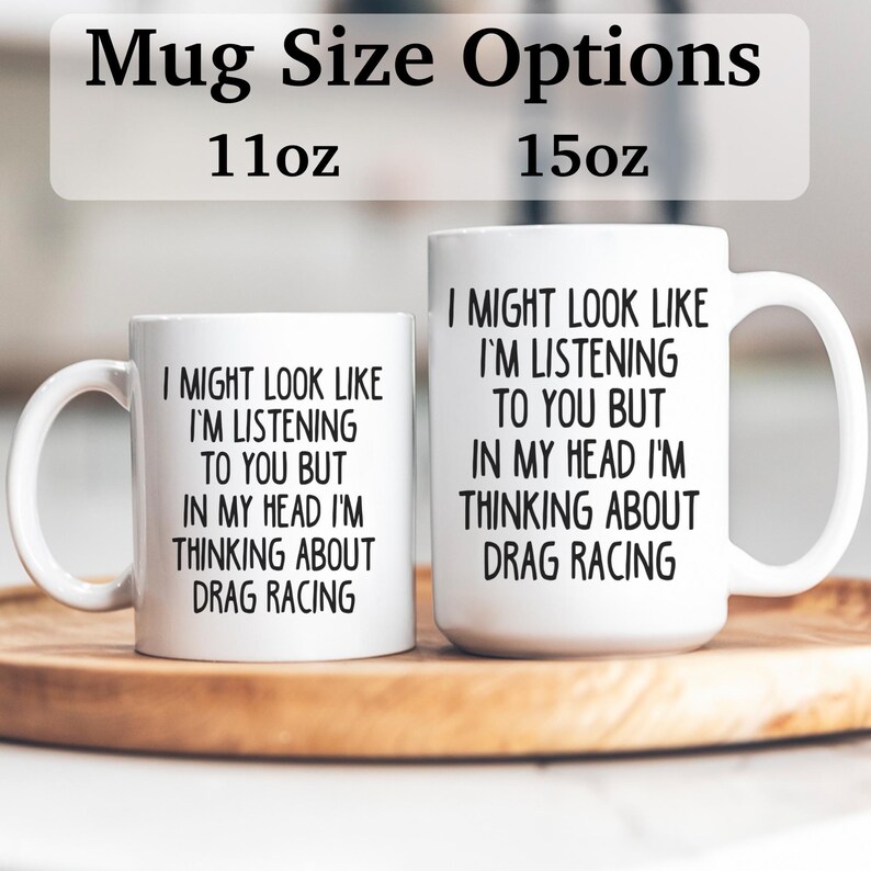 Drag Racing Mug, Drag Racing Gift, Drag Racing Gifts, Drag Racing Cofee ...