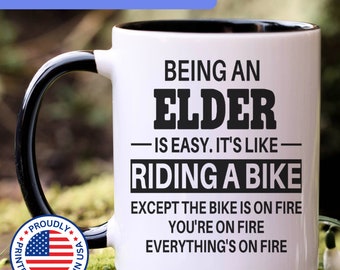 Elder mug, elder gifts, gift for elder gift idea, elder coffee mug, APO015