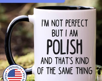 Polish Mug, Polish Gift, Gift for Polish, Poland Gift, APO031