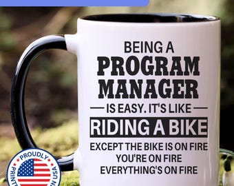 Program Manager mug, program manager gifts, gift for program manager gift idea, program manager coffee mug, APO015