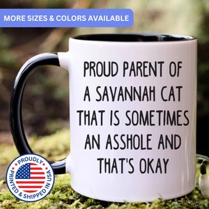 Savannah cat gift, savannah cat mug, savannah cat dad, savannah cat gifts for men, savannah cat gifts, savannah cat cup, savannah cat lover