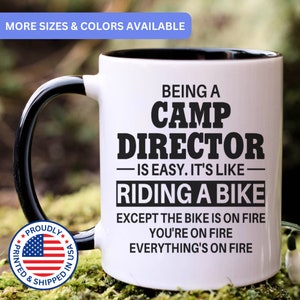 Camp Director mug, camp director gifts, gift for camp director