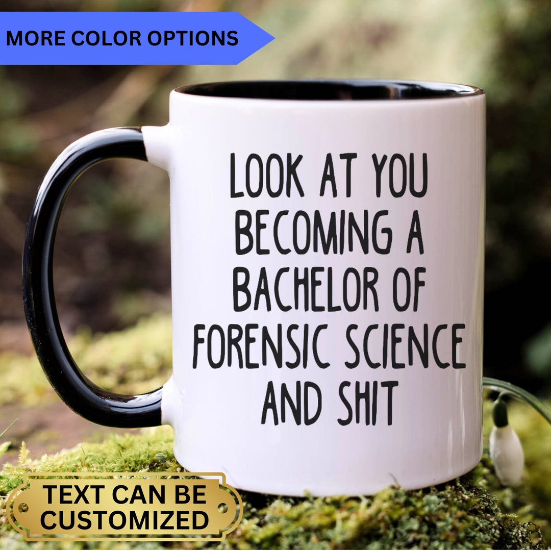 Bachelor of Forensic Science Graduation Gift for Men and Women