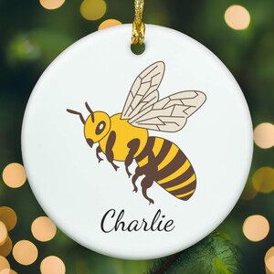 Personalized Queen Bee ornament, Queen Bee Christmas ornament, Queen Bee xmas ornament, APR011