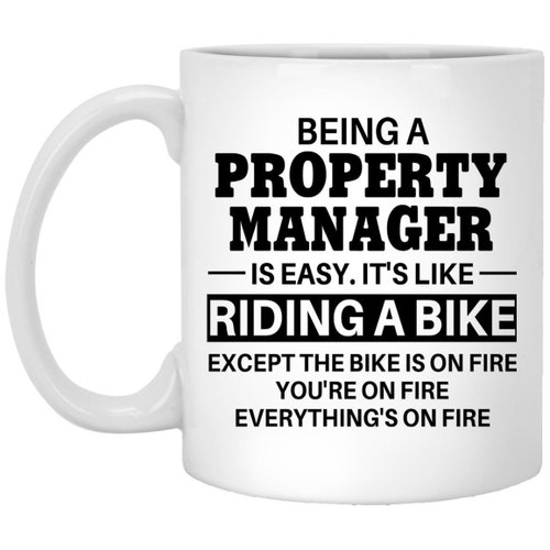 Property Manager Mug 11 Oz. Property Manager Gift. Property Etsy