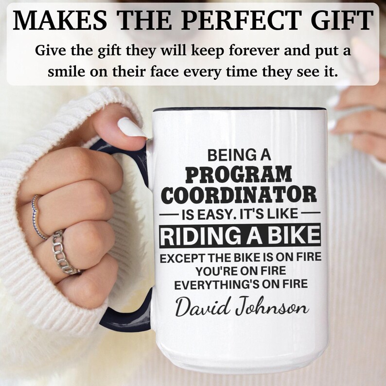 Program coordinator gift, program coordinator mug, new program coordinator, best program coordinator, funny program coordinator gift, APO045 image 6