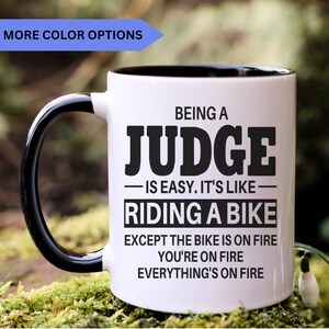 Judge mug, Judge gifts, gift for Judge gift idea, Judge coffee mug, APO015
