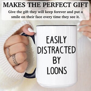 Loon mug, gift for Loon Loon gifts,APO030 image 7