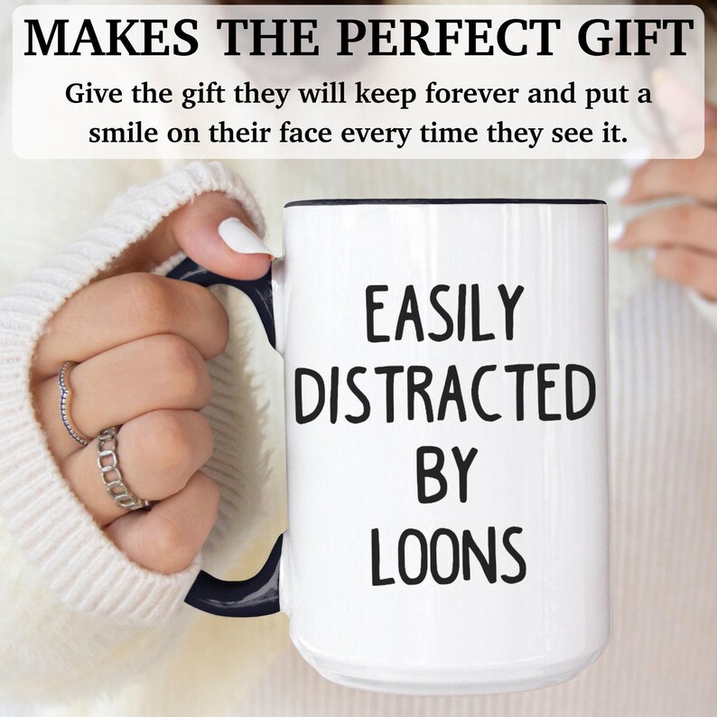 Loon mug, gift for Loon Loon gifts,APO030 image 7