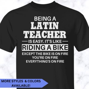 Latin Teacher shirt, Latin Teacher tshirt, Latin Teacher unisex shirt, Latin Teacher tee, APS001