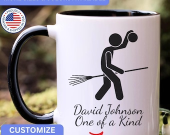 Personalized Broomball mug, custom Broomball mug, Broomball gift, Broomball gifts, APO065