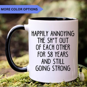58th anniversary gift, 58 years together, 58th anniversary gifts, 58th anniversary gift idea, APO003