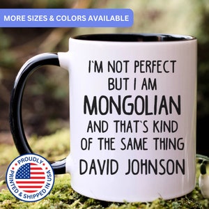 Personalized Mongolian mug, Mongolian gift, Mongolian gifts, Mongolian coffee mug, Mongolian cup, APO046