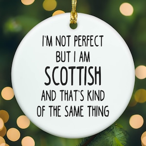 Scottish ornament, Scotland ornament, Scottish christmas ornament, APR009