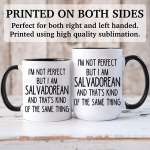 Salvadorean Mug, Salvadorean Gift, Gift for Salvadorean, el salvador Gift, APO031 image 4