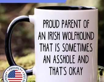 Irish Wolfhound mug, gift for Irish Wolfhound mom, gift for Irish Wolfhound dad, Irish Wolfhound gift, APO0021