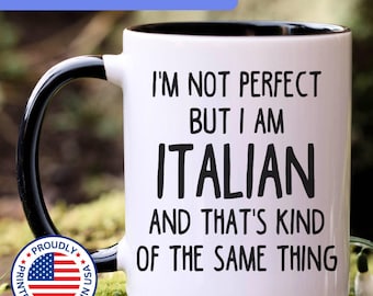 Italian Mug, Italian Gift, Gift for Italian, Italy Gift, APO031