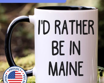 Maine gift, Maine mug, Maine gifts, Maine coffee mug, Maine cup, APO034