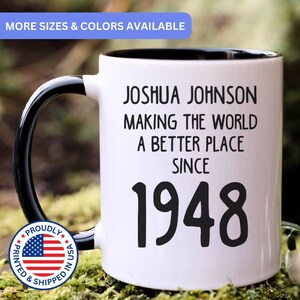 1947 Coffee Mug - Etsy