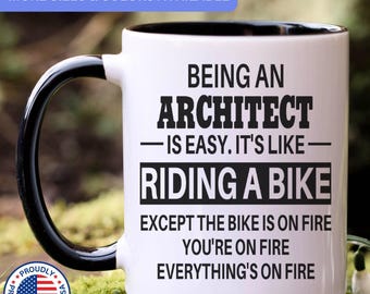 Architect mug, architect gifts, gift for architect, architect gift idea, architect APO015