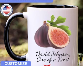 Personalized Fig mug, custom Fig mug, Fig gift, Fig gifts, APO064