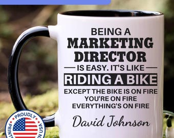 Marketing Director mug, Marketing director gifts, gift for Marketing director gift idea, Marketing director coffee mug, APO045