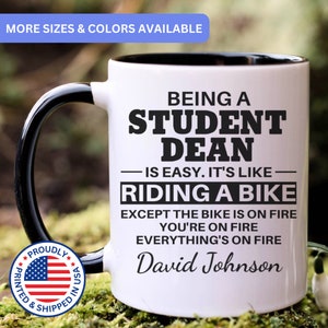 Student dean gift, student dean mug, new student dean, best student dean, funny student dean gift, student dean gift idea, APO045
